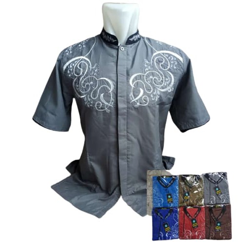 super murah baju koko warna bahan katun /baju koko warna bahan supernova/best seller/COD