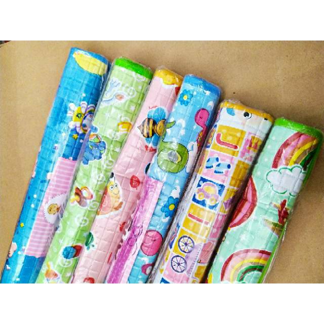 Perlak Bayi Waterproof// Alas Ompol Bayi/ Karpet Bayi, Waterproof/ Anti Bocor Motif Lucu