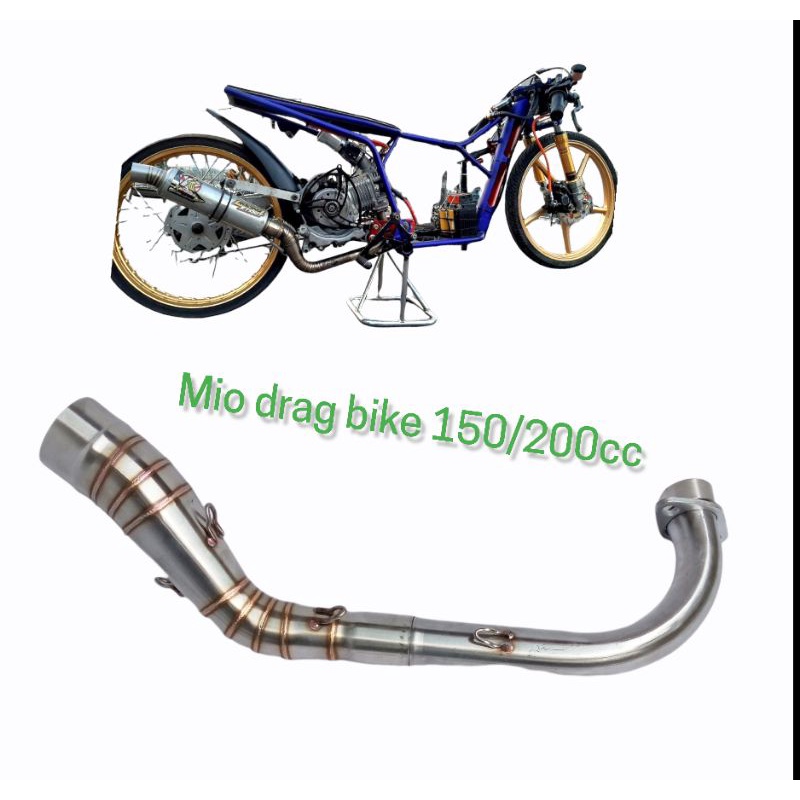 leheran mio 200cc drag/ buat 500m