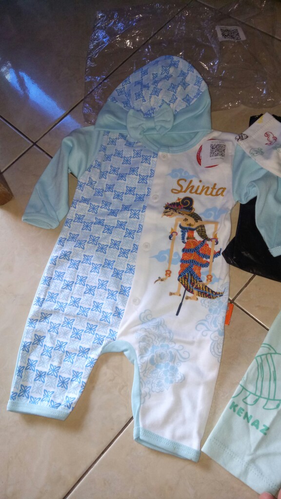 (random) Baby Lona Jumper Anak Bayi Fashion Motif Batik Girl 3-6 Bulan