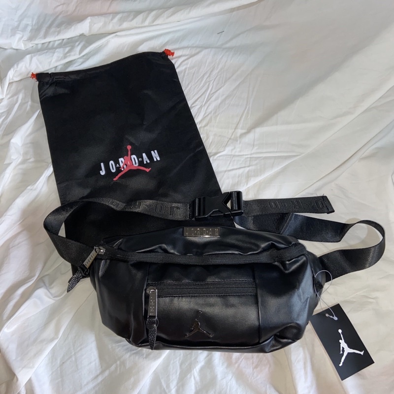 Waistbag Jordan Yin Yang Black / Hitam