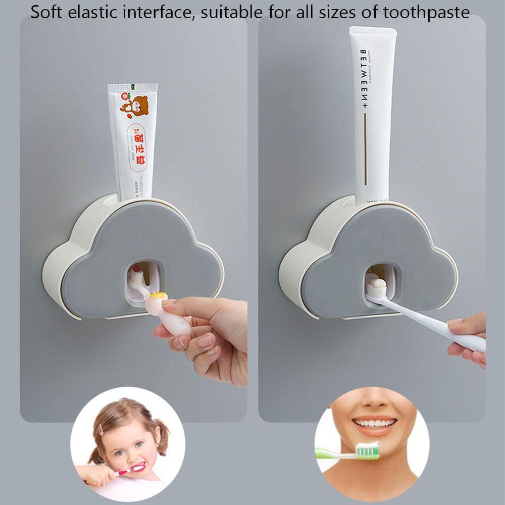 Populer Dispenser Odol Otomatis Multicolor Wall Suction Tempat Pasta Gigi Tempel Dinding