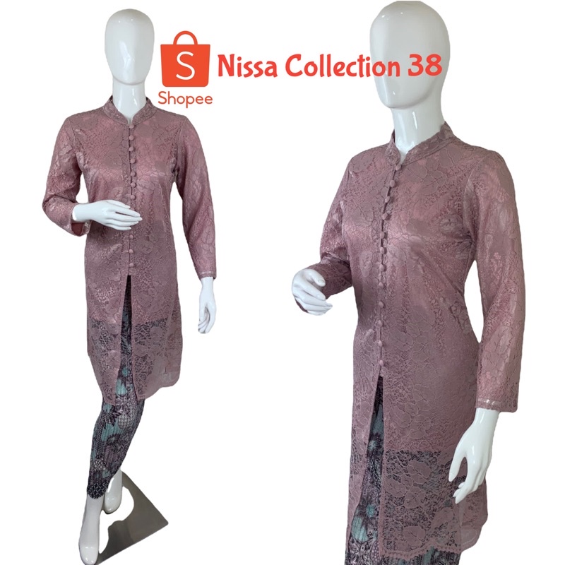 Kebaya Tunik/ Tunik Brukat/ Kebaya Couple/ Kebaya Ibu Besan/ Kebaya Modern/ Kebaya Favorite/ Kebaya Stelan-6