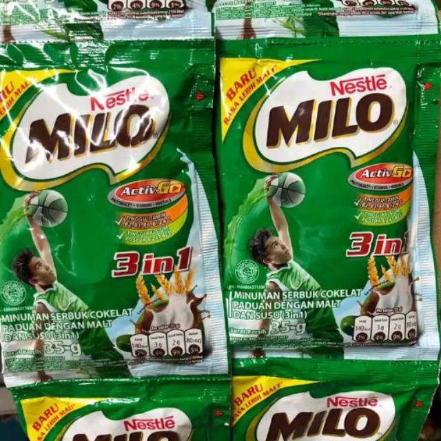 

Milo Activ-Go 3 in 1 (10 sachet)