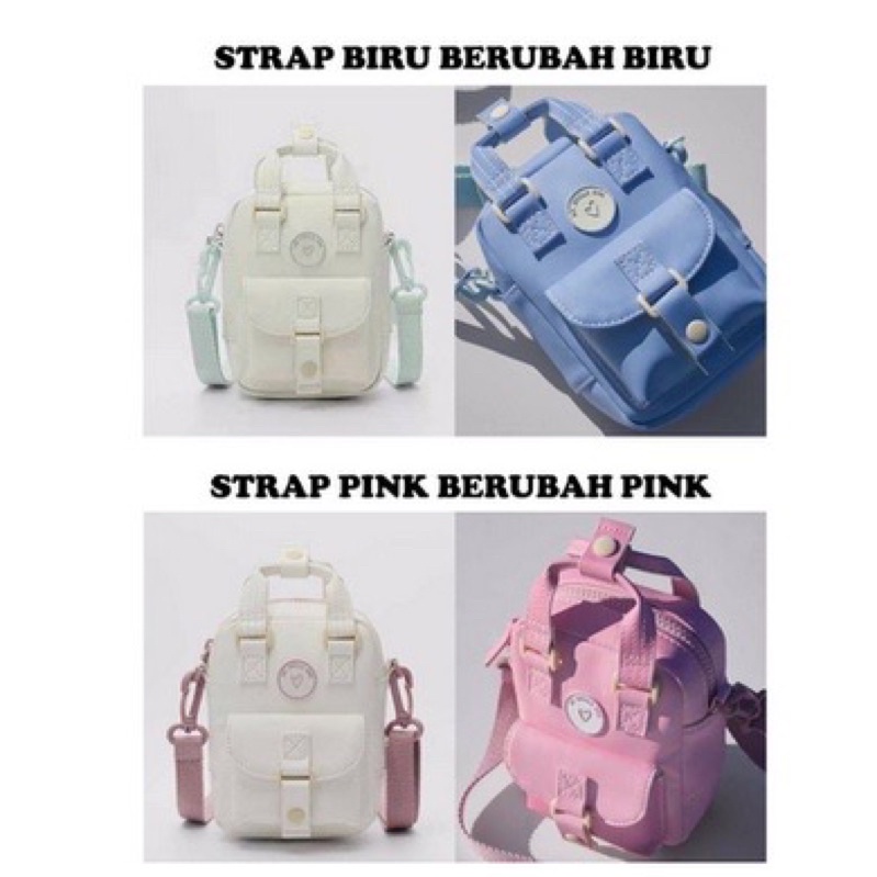 tas UV berubah warna sinar matahari / tas bunglon