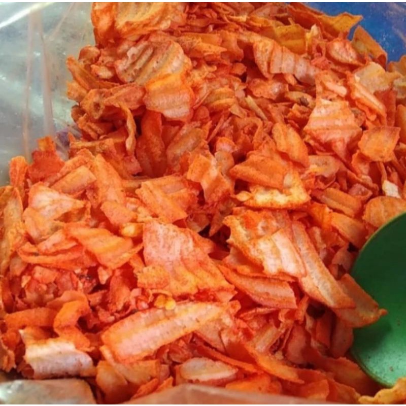 

Remukan kripik singkong balado khas Magelang 1kg