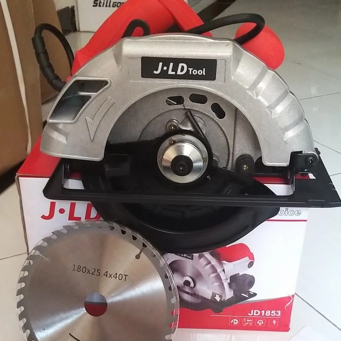 Circular saw JLD 1853 serkel kayu kualitas dewalt