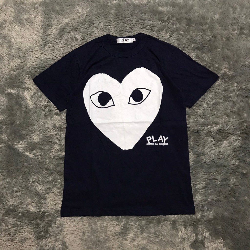 KAOS TSHIRT PLAY CDG BIG LOGO II HIGH PREMIUM QUALITY