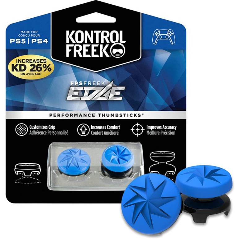 KontrolFreek FPS Edge untuk Pengontrol PS4/PS5 (2155-PS5) Biru