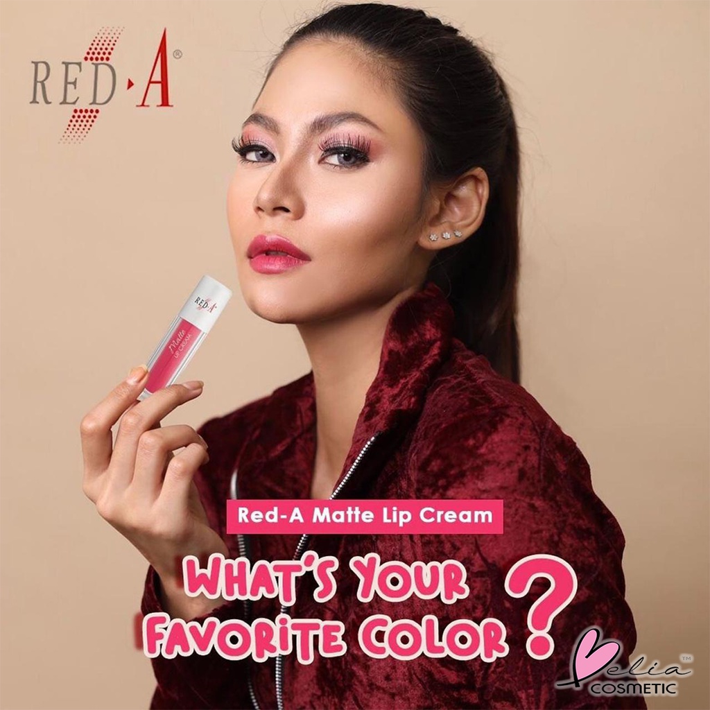 ❤ BELIA ❤ Red-A Matte Lip Cream ( Red A Viva Cosmetic)