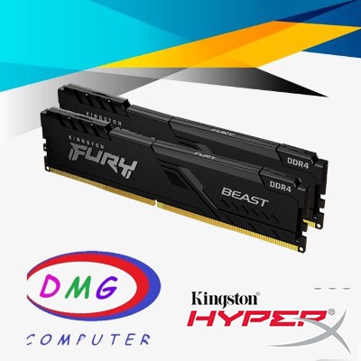 KINGSTON KF432C16BBK2/16 | Fury Beast 16GB (8GB x2) DDR4 3200MHz RAM