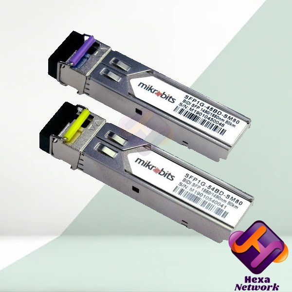 Mikrobits SFP-1G-BD-SM-80KM Transceiver