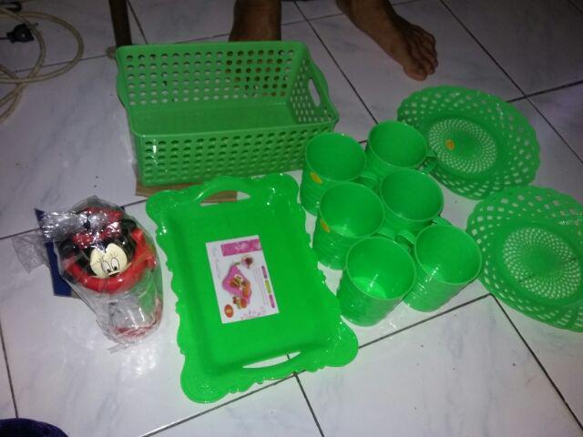 Piring Rotan / Anyam Plastik Jumbo