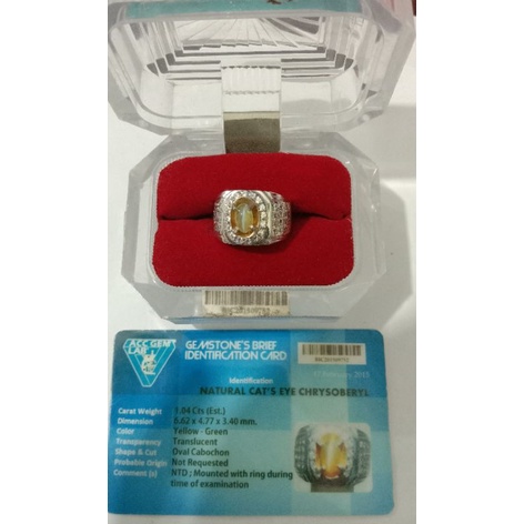Natural Cats Eye Chrysoberyl