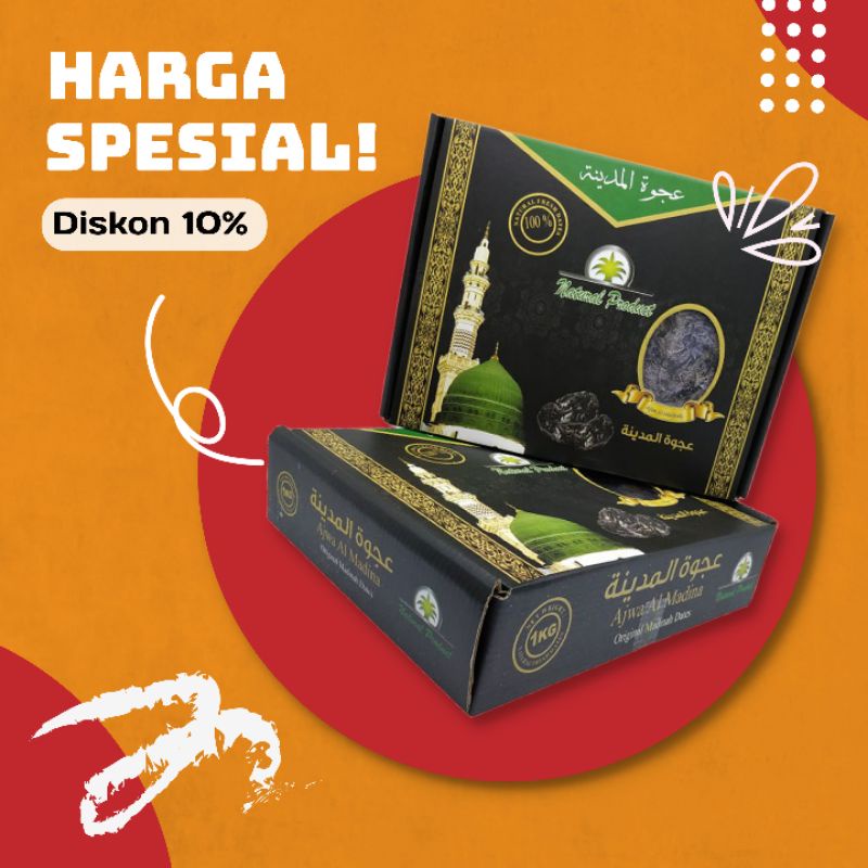 

KURMA AJWA MADINAH KURMA NABI 100%ORIGINAL
