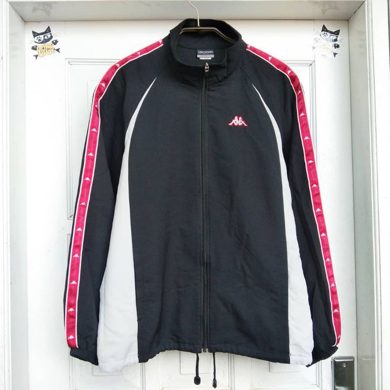 Jaket Tracktop Kappa Taped Second Original