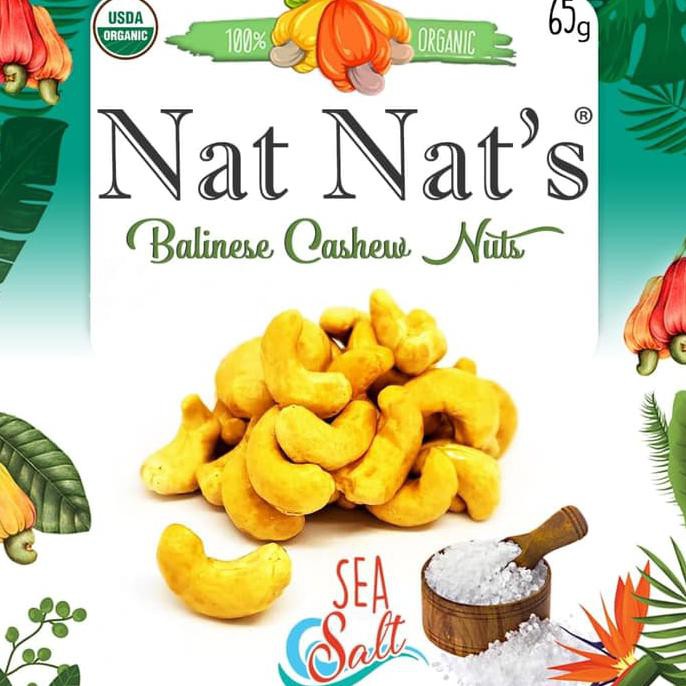 

Best Produk] Kacang Bali Nat-Nat'S Premium Cashew Snacks @65Gr (Salted)