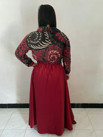 Hanggono Couple Ori Najwa/ Couple Batik / Gamis Batik Couple / Gamis Batik / Batik Couple /kemeja