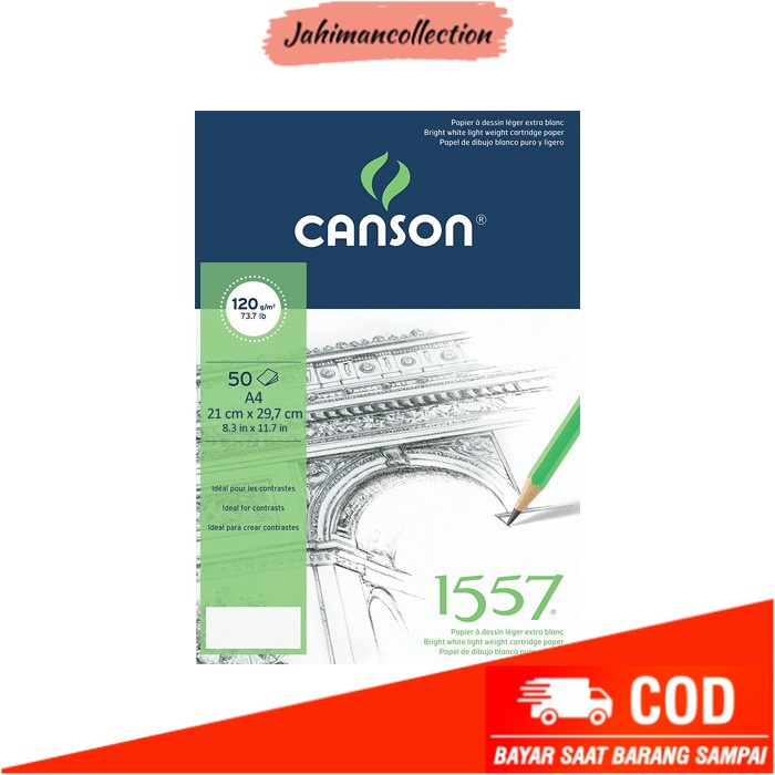 

✨ BISA COD ✨ CANSON 1557 Esbozo A4