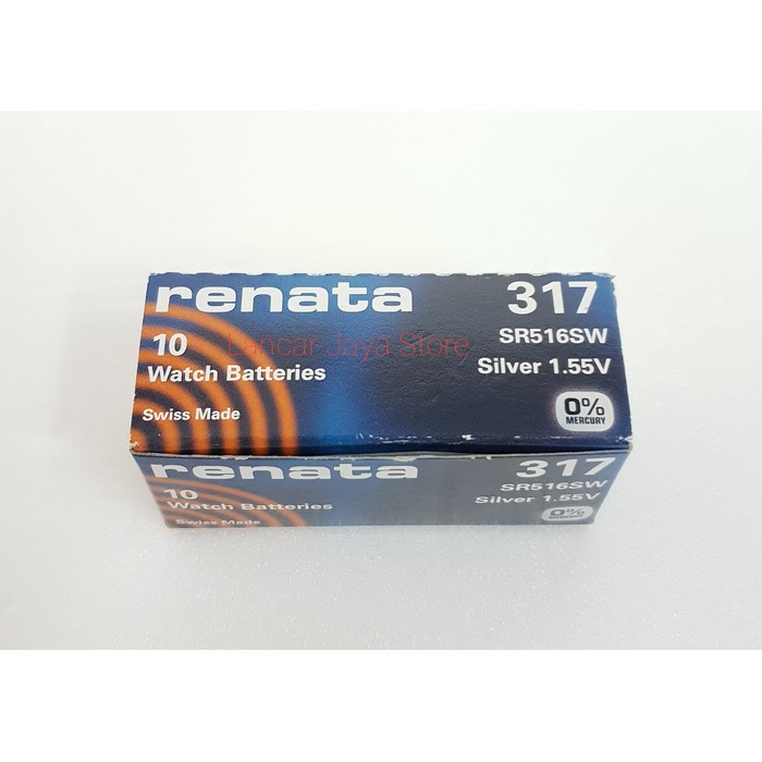 BATERY / BATTERIES Renata 317 SR516SW (Asli)