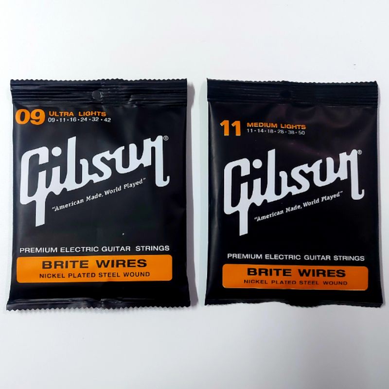 senar gitar gibson elektrik string ultra light