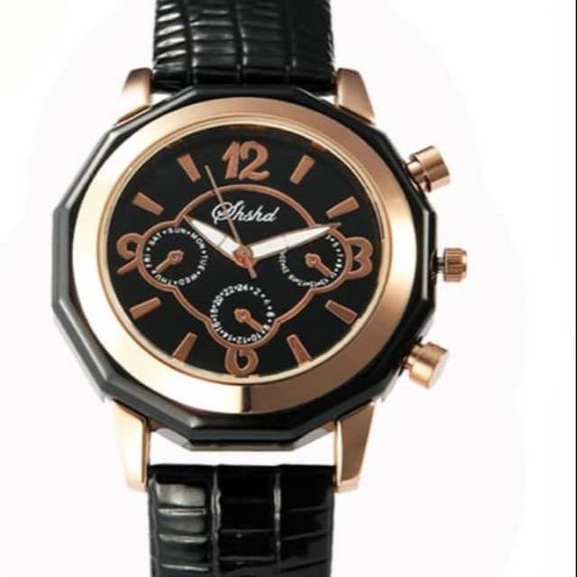 MURAH Shshd 262 Jam Tangan Pria Sport Casual Original Anti Air 50M  Hitam