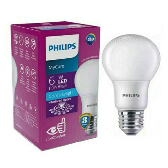 Philips led 6 watt My Care