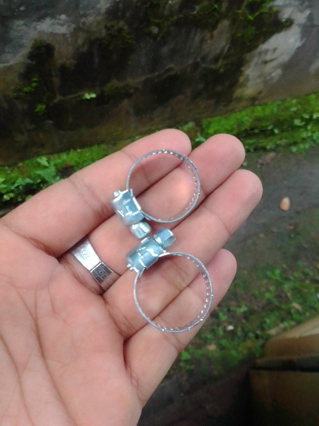 Klem Kompor Gas / Cincin Selang Gas + Pengunci (sparepart Kompor Gas)