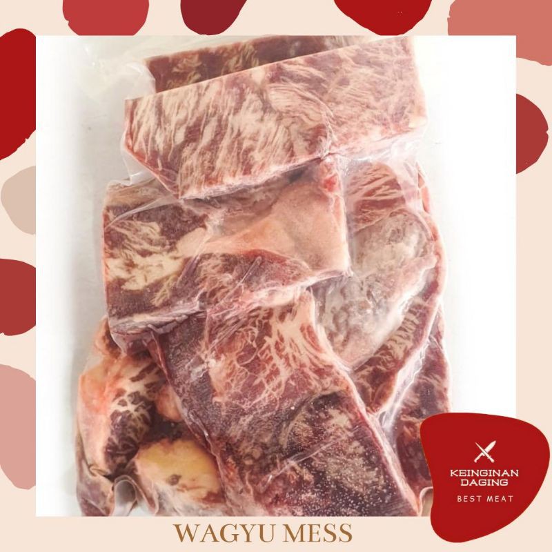 

WAGYU MESS STEAK IMPORT 1KG TERMURAH