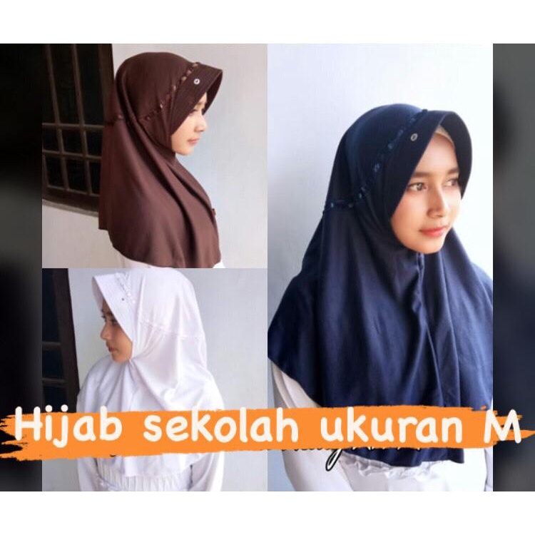 kerudung sekolah MARWAH UK.M jilbab sekolah - kerudung anak - jilbab anak hijab sekolah kerudung sd