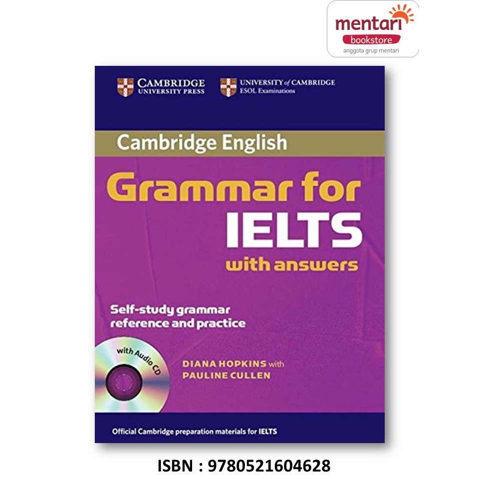 Mentari Bookstore  Cambridge Grammar for IELTS Student's Book with Answers and Audio CD