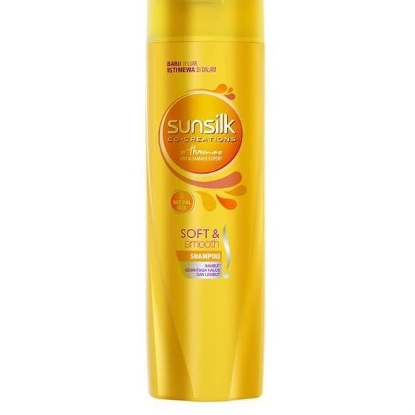 Shampoo Sunsilk Soft &amp; Smooth 170ml 1Botol 170 ML SHAMPO mandi kulit