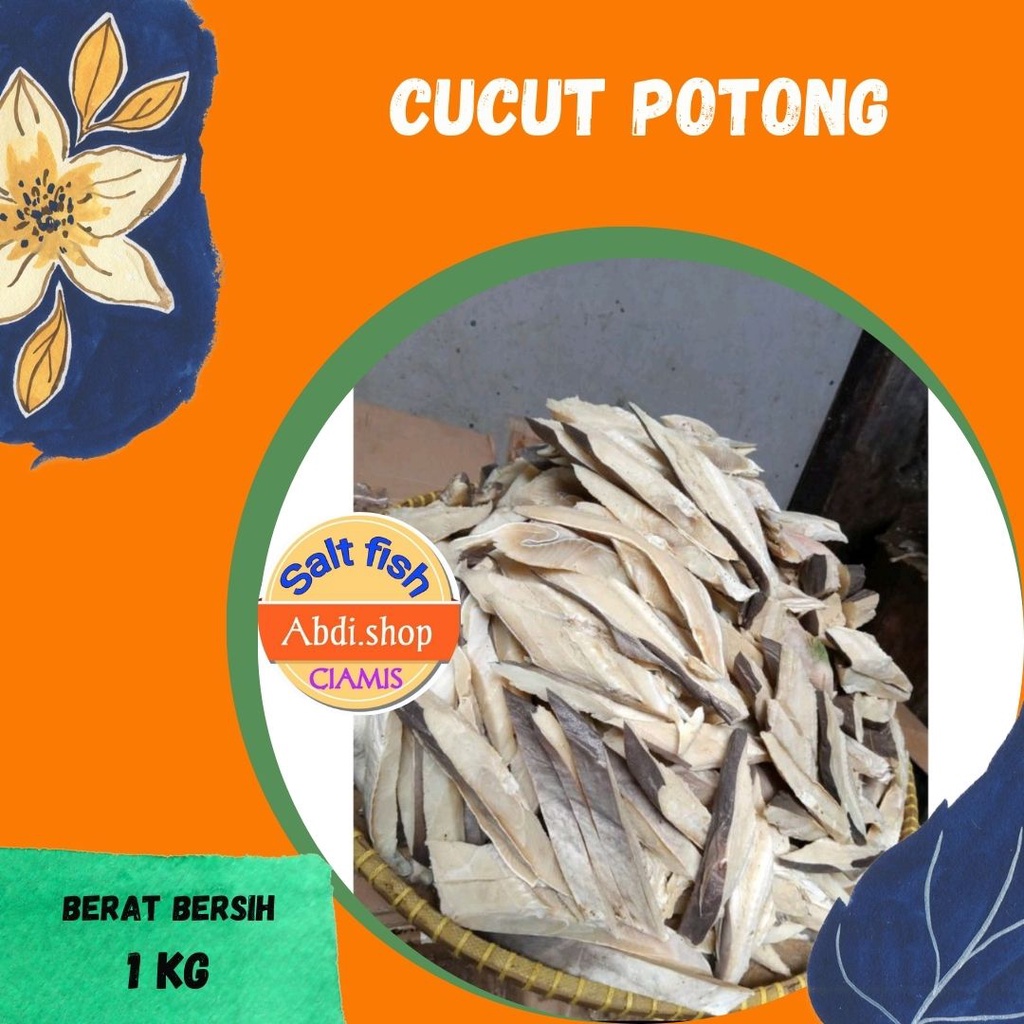 

ikan asin Cucut Potong 1kg Murah