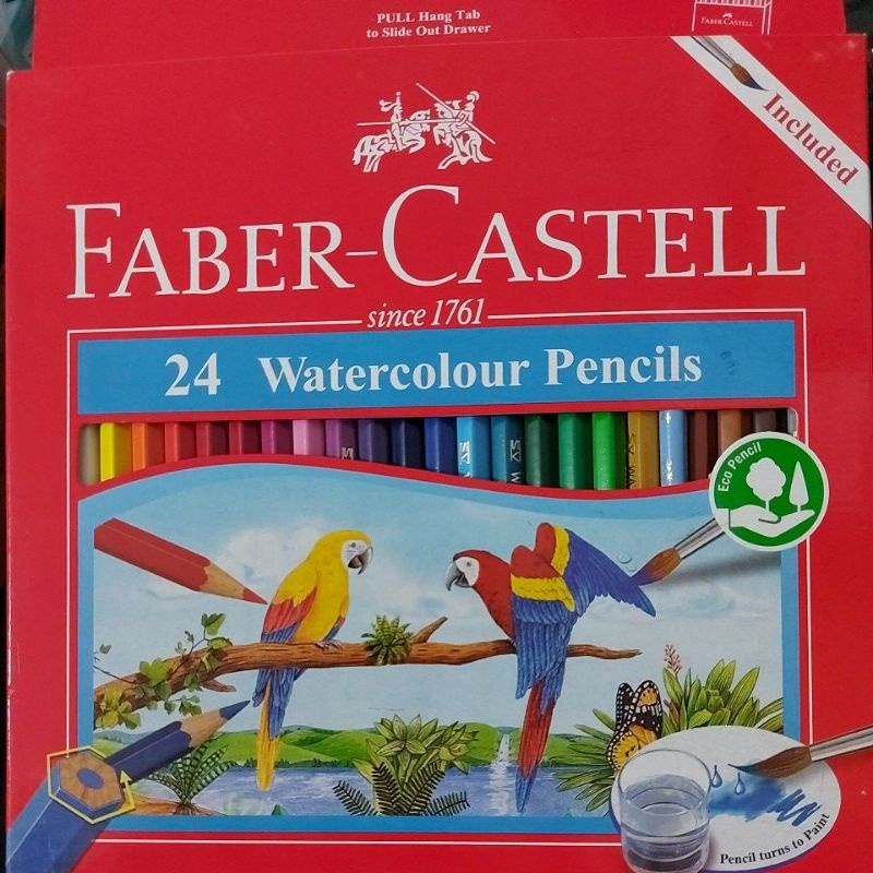 

Faber-Castell 24 Colour Pencils [ panjang]