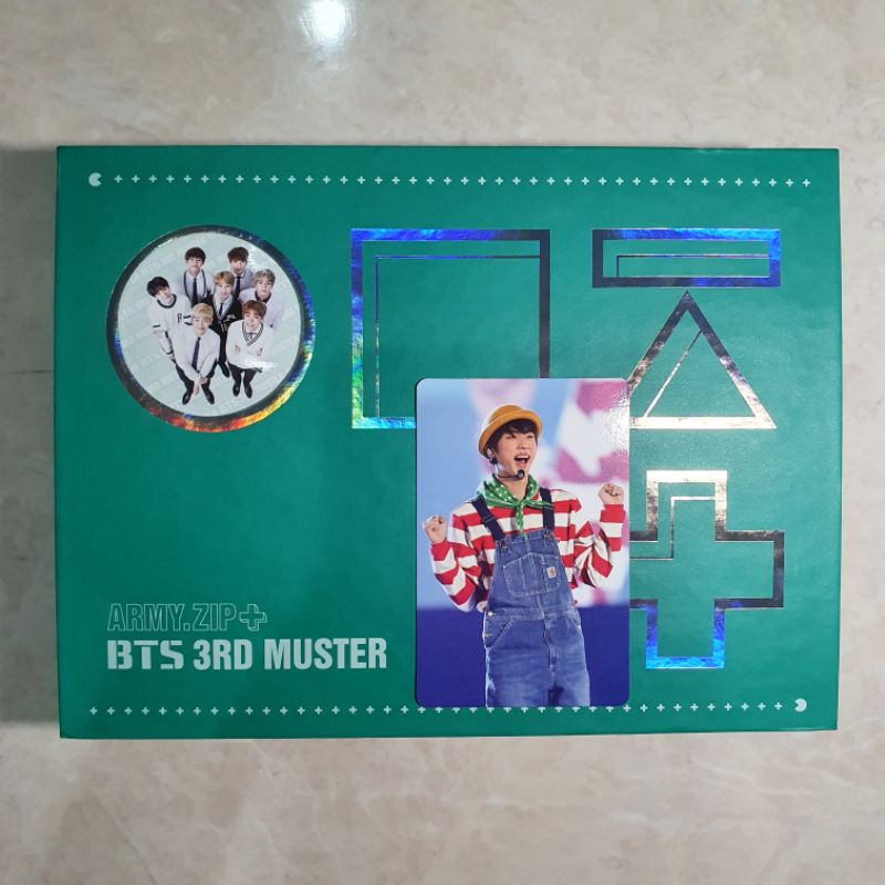 [RARE] BTS 3rd Muster DVD Fullset + PC Jin