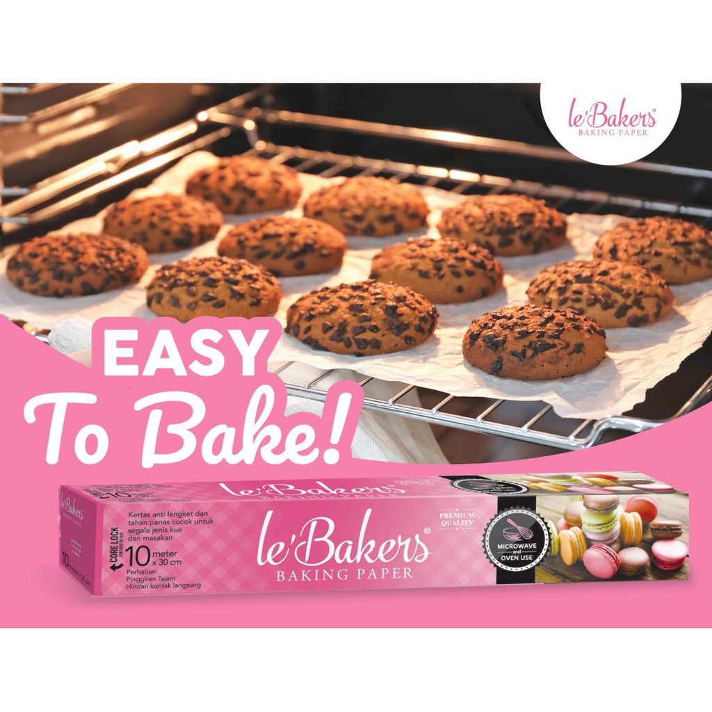 LE BAKERS  ROUND BAKING PAPER / KERTAS BAKING / KERTAS LOYANG BULAT