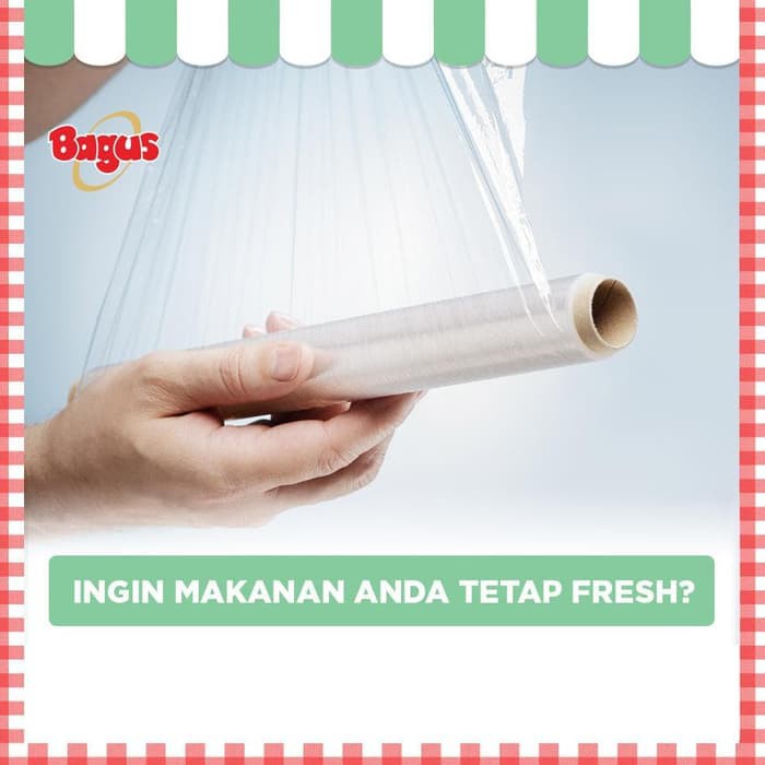 Bagus Cling Wrap Box 30cm / Plastik Wrapping Makanan / Pembukus Makanan Reping / Bungkus Makanan Higienis / Wrapping Food Fresh