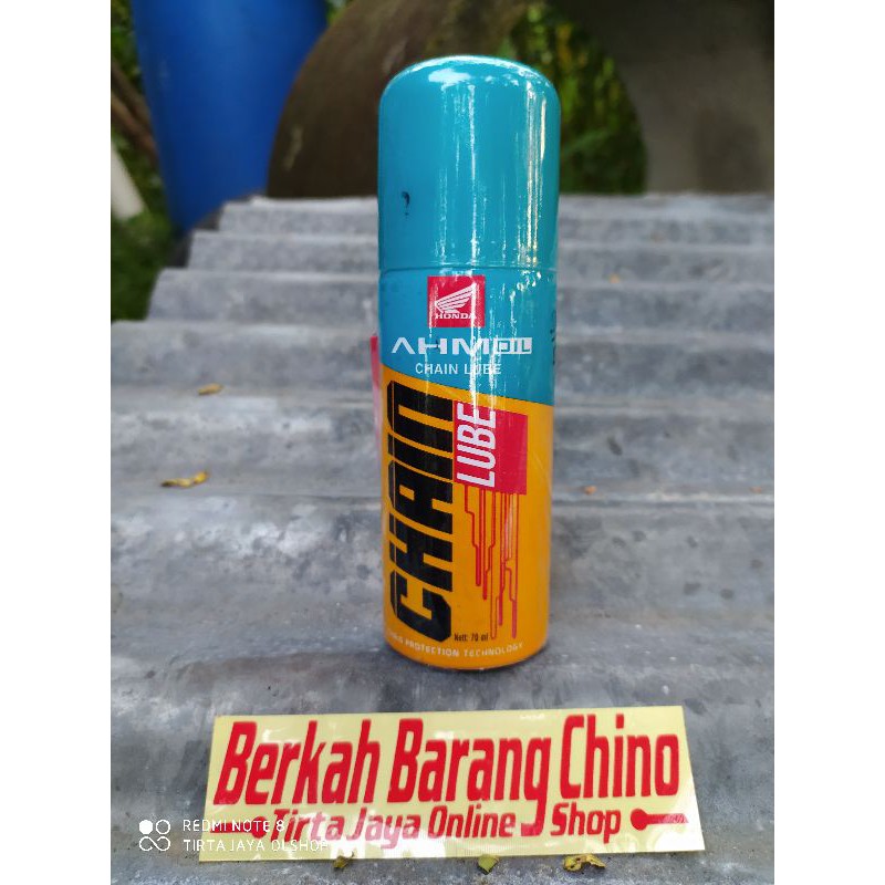 chainlube pelumas rantai AHM honda original asli