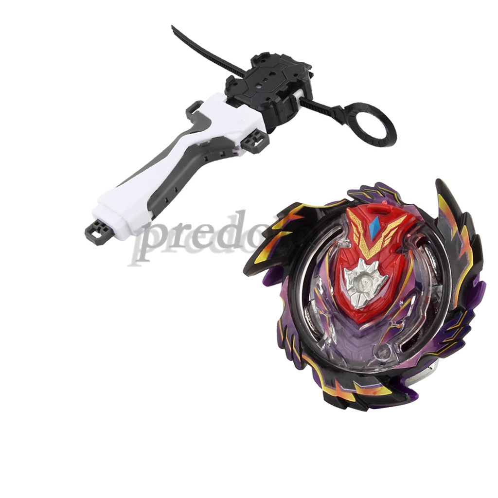 Mainan Beyblade/Gasing Strike God Valkyrie Mugen B-96 Bahan Metal + Tarikan Putar untuk Anak