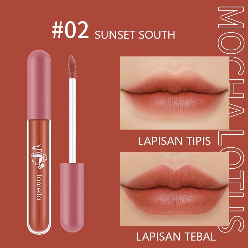 LIP CREAM MYB LIPSTIK WATERPROOF & CANTIK-NUDE LAMEILA 02