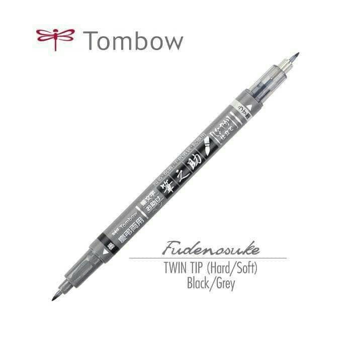 

Tombow Fudenosuke Brush Pen Twin Tip