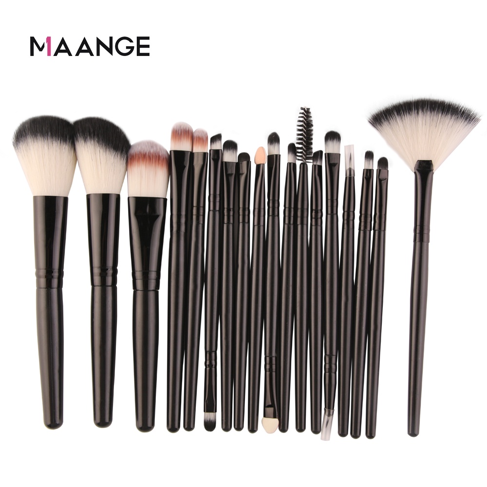 MAANGE 18Pcs Make Up Brush For Eyeshadow Eyebrow Blush 100% Brand New &amp; High Quality MAG5445
