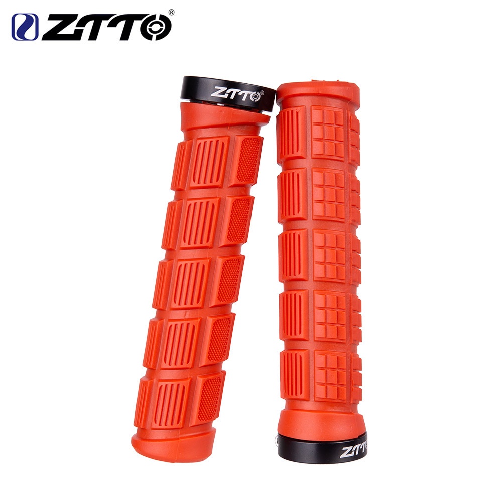 Handgrip ZTTO single Lock rubber pegangan stang sepeda mtb model Ergon