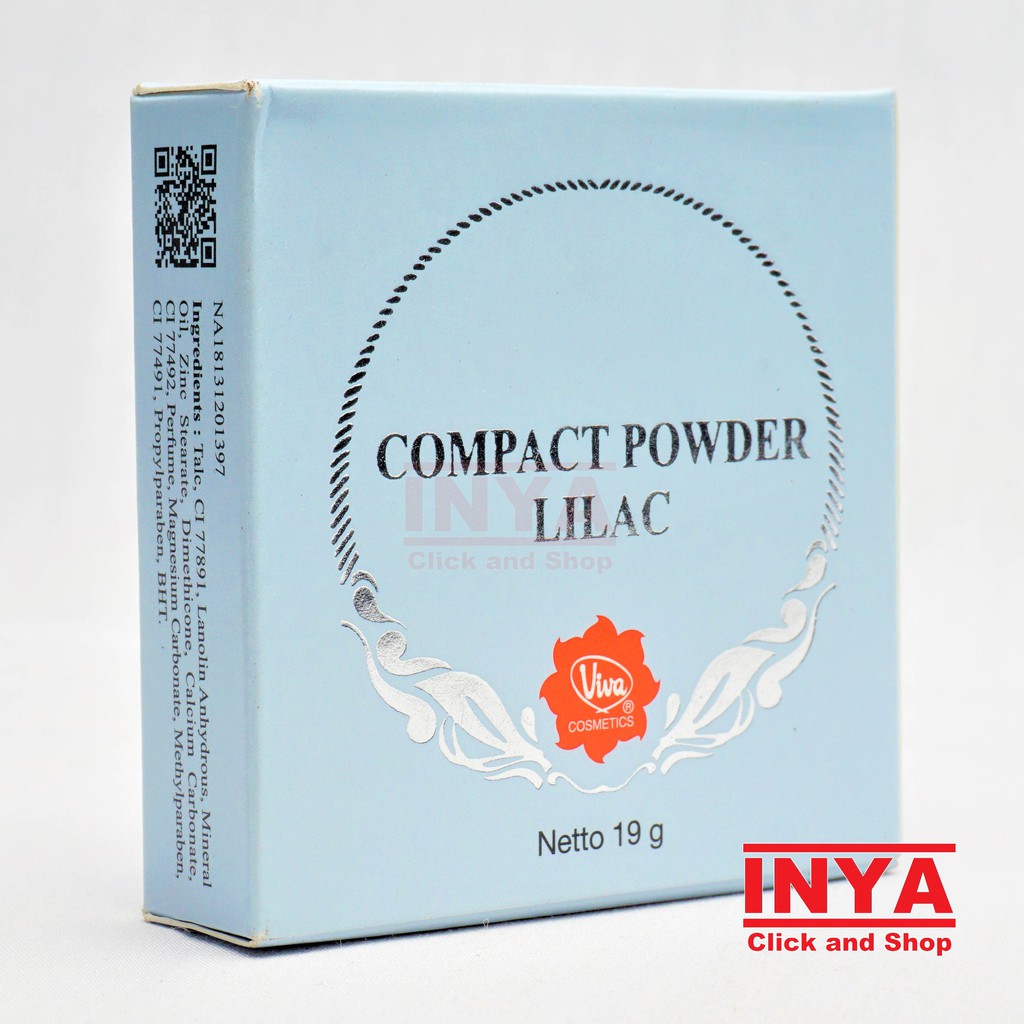 VIVA LILAC NATURAL COMPACT POWDER 19gr - BEDAK PADAT