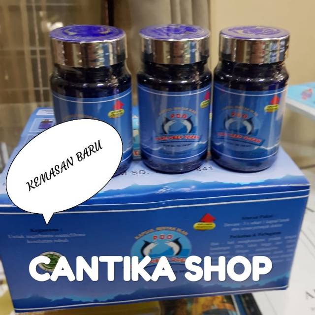 Minyak ikan kapsul pdo (1 lusin/12 botol)