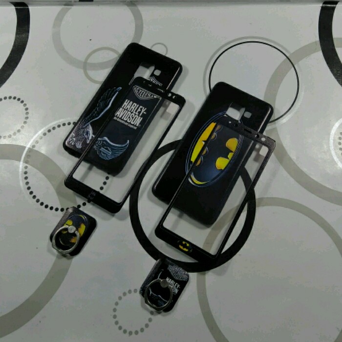 Ready Samsung J2 Pro Case 360 Full 3 In 1 Free Tg Dan Ring Case J2 Pro