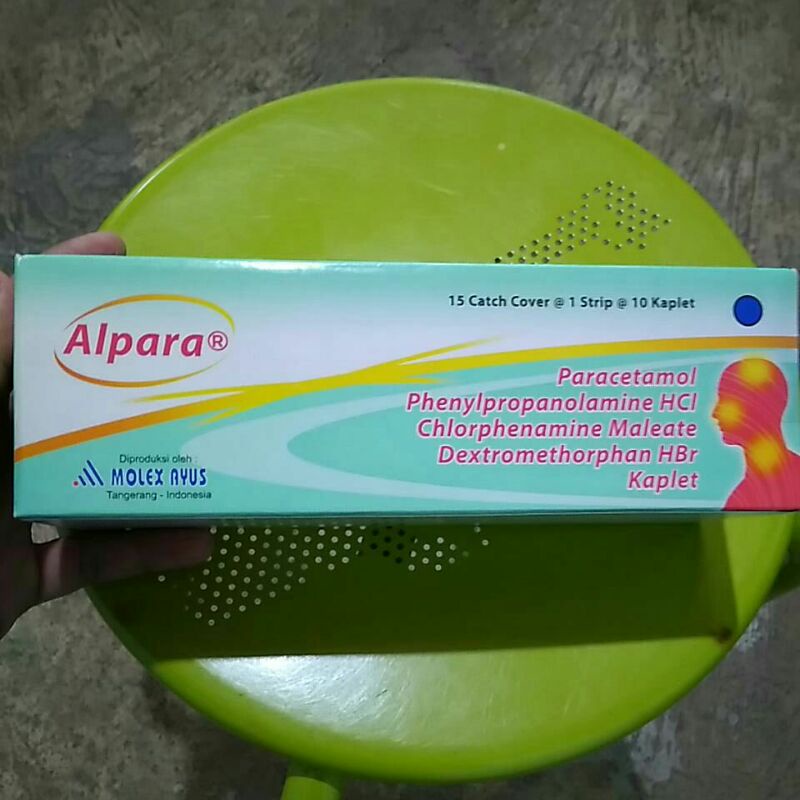 ALPARA KAPLET (Obat Batuk,Pilek,Flu,Demam,Sakit Kepala) MA