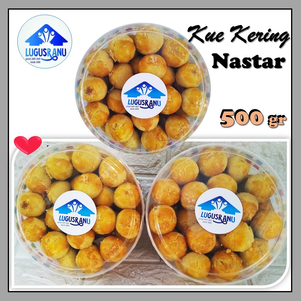 

Kue Kering Kue Nastar Topping Keju Wenak Dan Lembut Kemasan Toples Siap Saji 500 gram