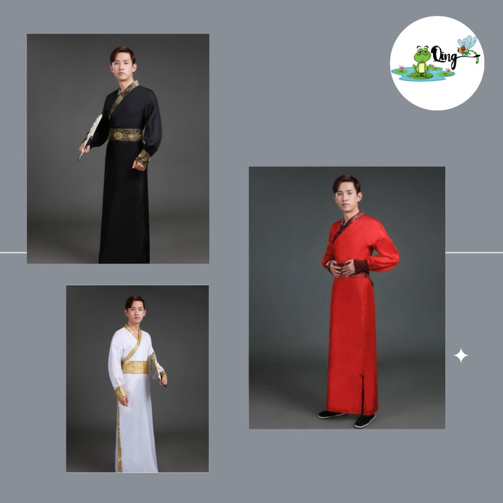 Sewa Hanfu Tang Dinasty Pria
