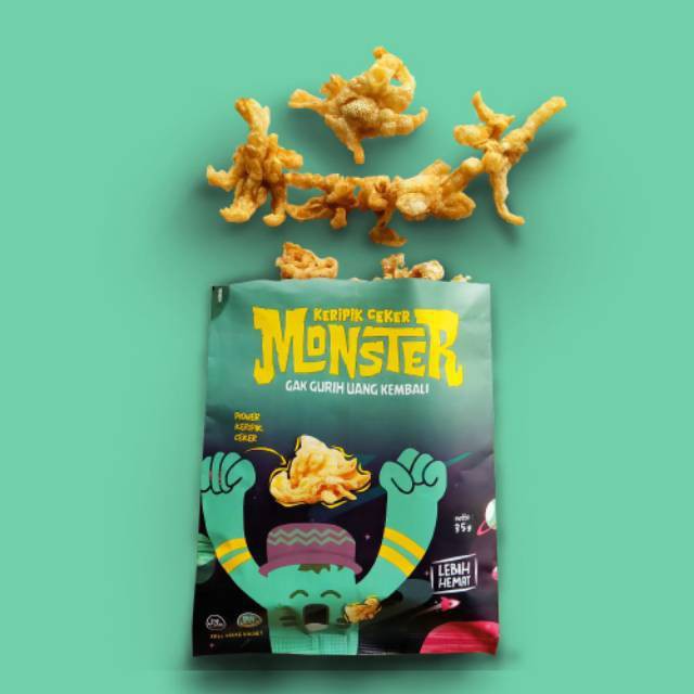 

KERIPIK CEKER MONSTER